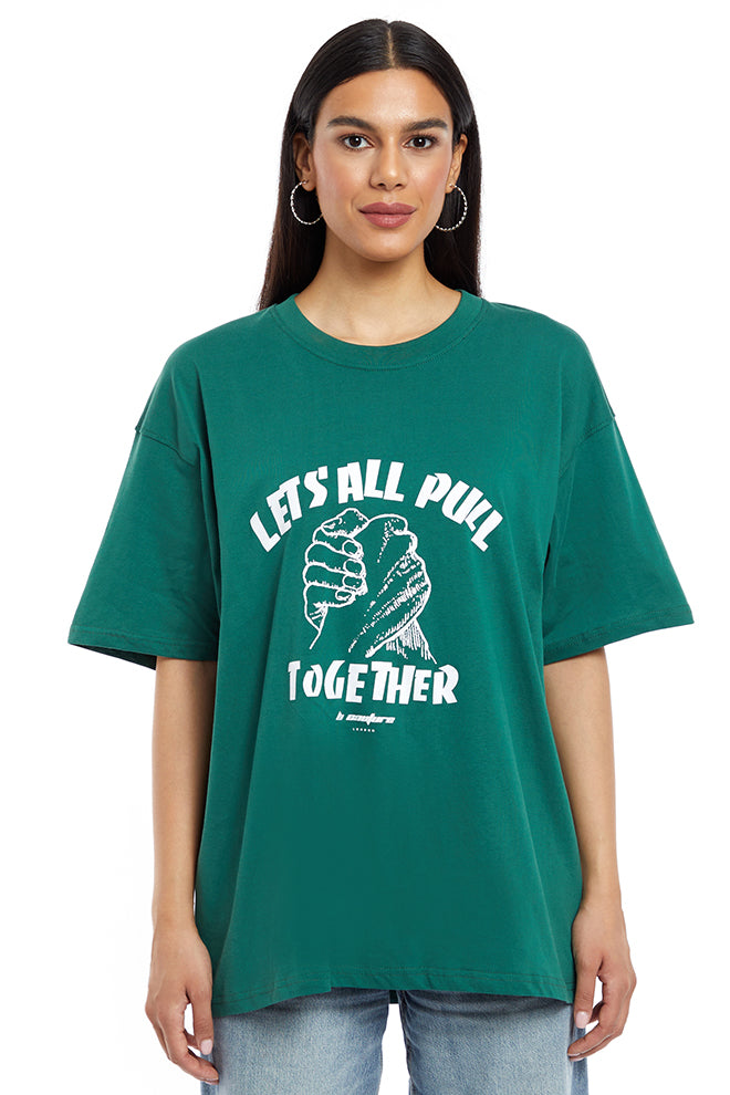 Al Wasl Unisex Peace T-Shirt - Green