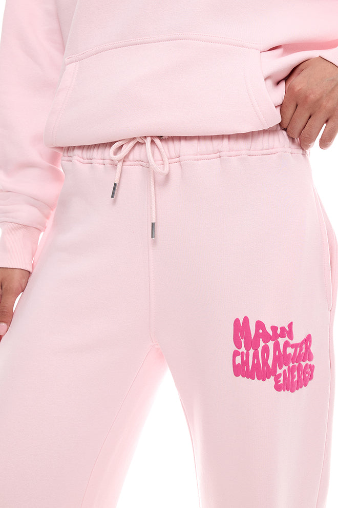 City Walk Womens Oversized Tracksuit - Baby Pink