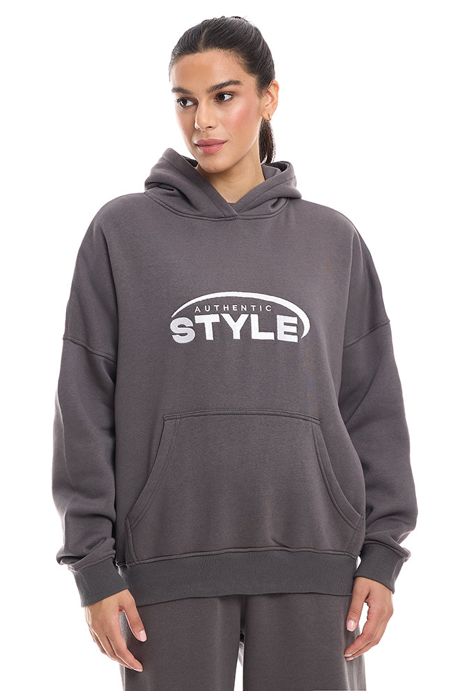 JBR Authentic Style Hoodie - Charcoal