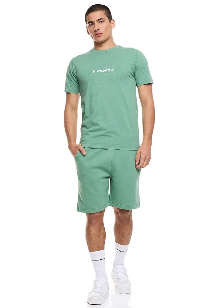 Finchley Road Hoodie, T-Shirt & Short Set - Green